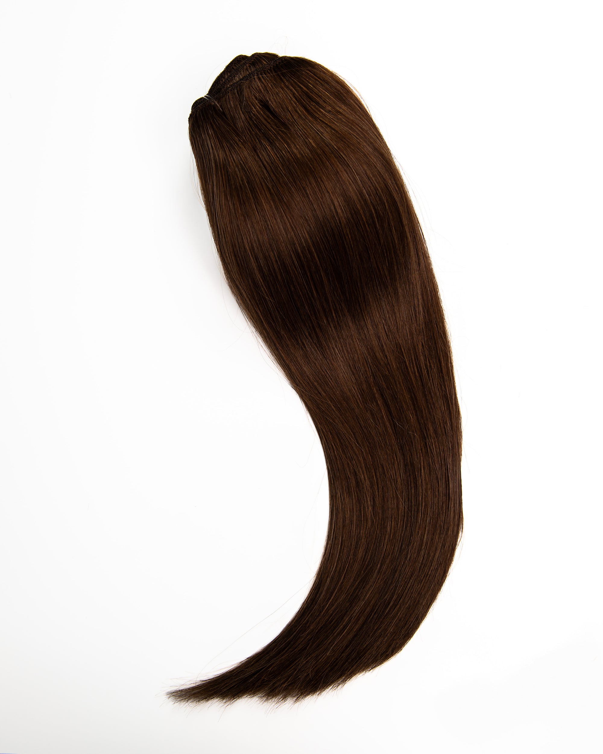 Clip-In Hair Extensions Hazelnut Brunette