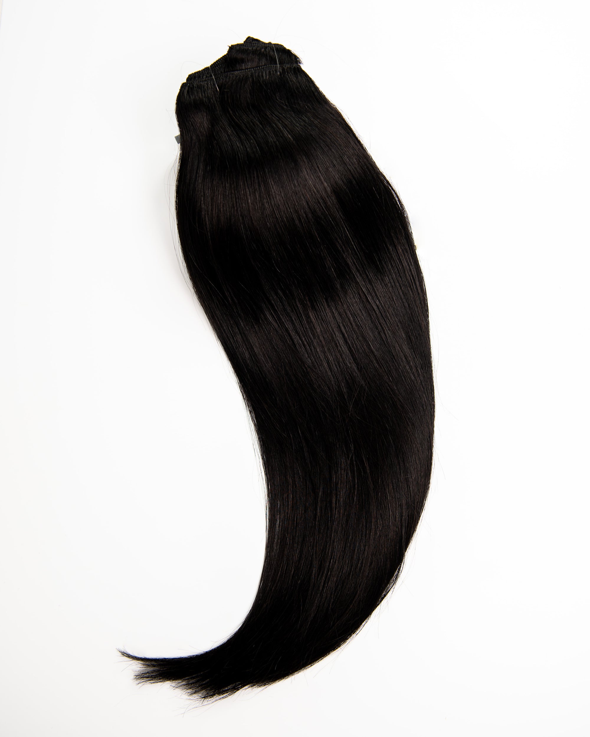 Clip-In Hair Extensions Onyx Black